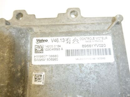 Steuergerät Valeo V46.13 Citroën Peugeot 9807138880 9691806980 9691682380