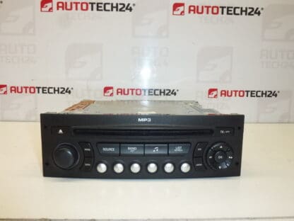 Autoradio mit CD MP3 Citroën Peugeot 96643698XT 657919