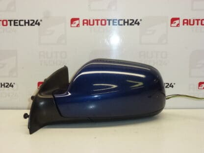 Linker Spiegel Peugeot 307 blaumetallic 8149AW